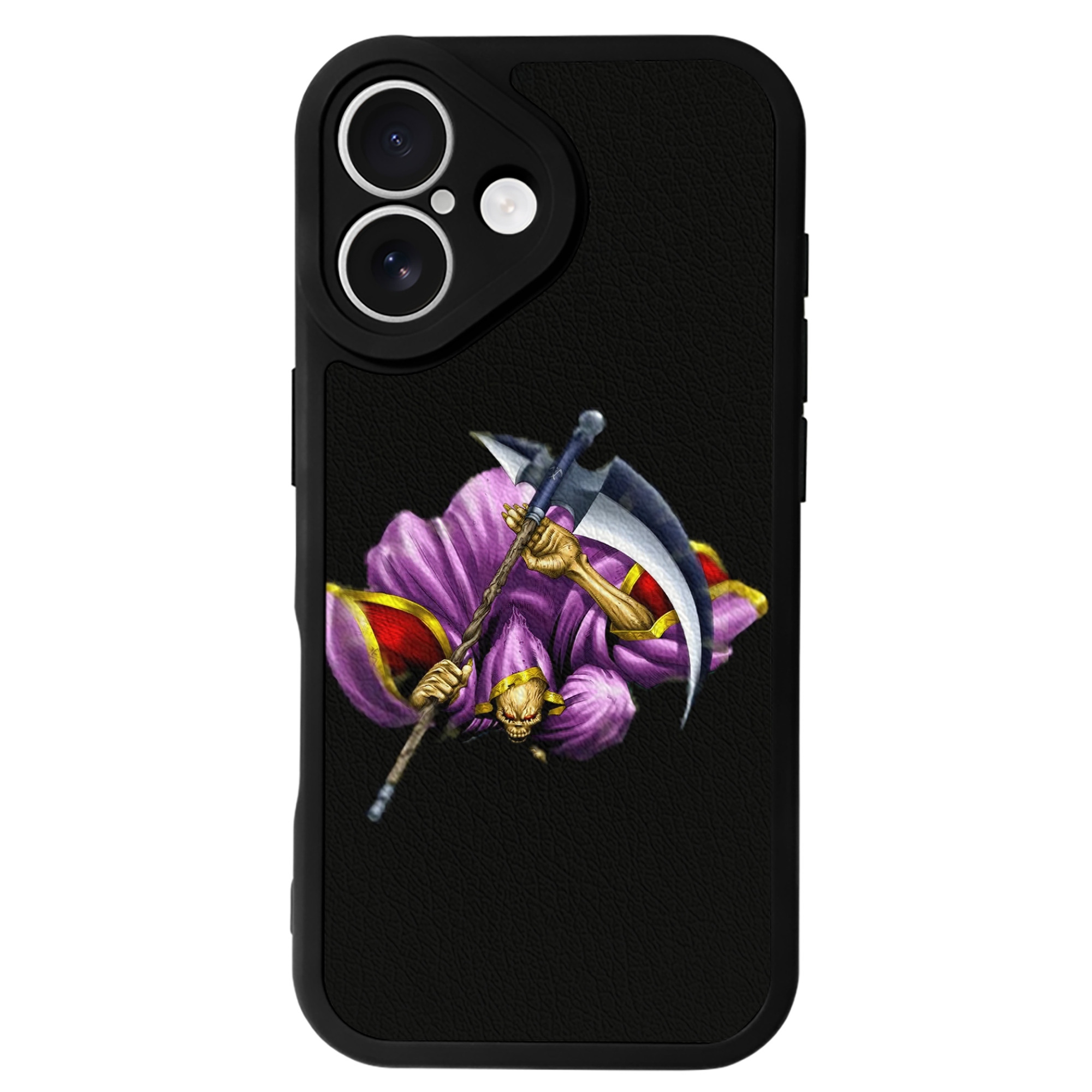 （画像用） 遊☆戯☆王 Yu-Gi-Oh! 【iPhone 16シリーズ対応】シリコンスマホケース（レザー調） 材質：シリコン